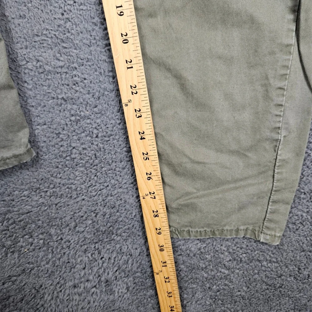 Levi's Mens 33x32 511 Slim Fit Olive Green Cotton‎ Blend Jeans
